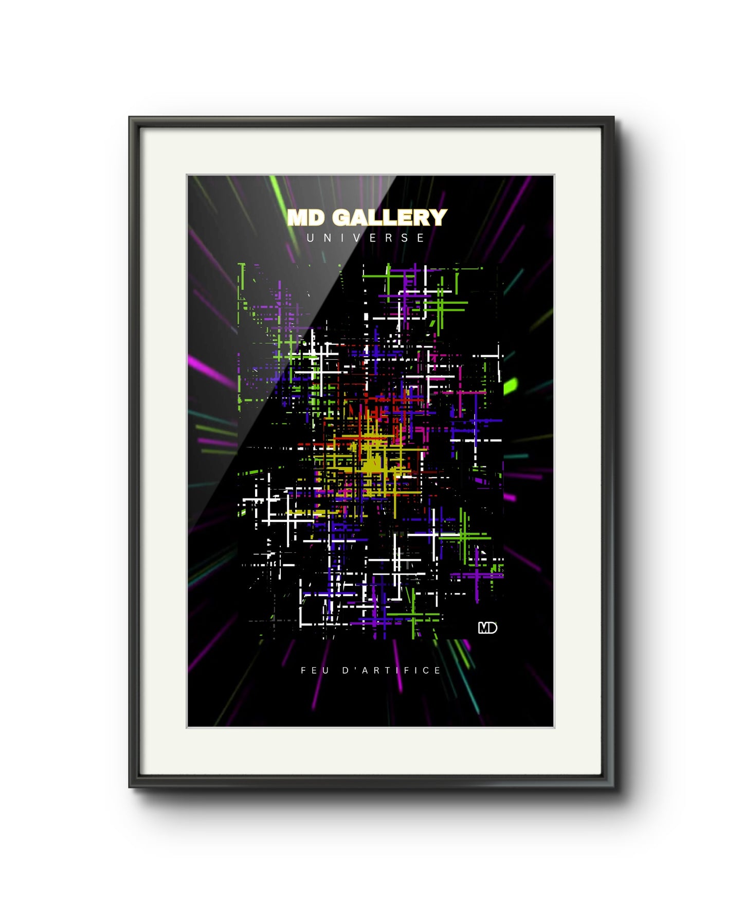 Feu d'artifice (Affiche Galerie)