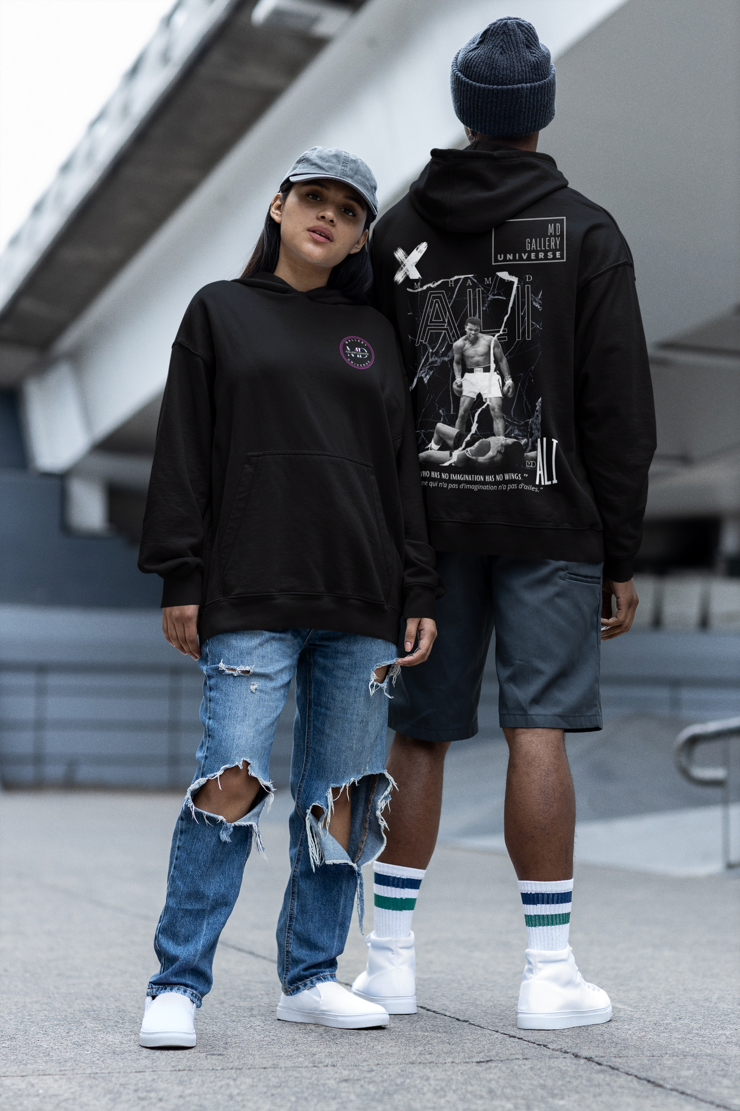Hoodie "Ali" by MDGU