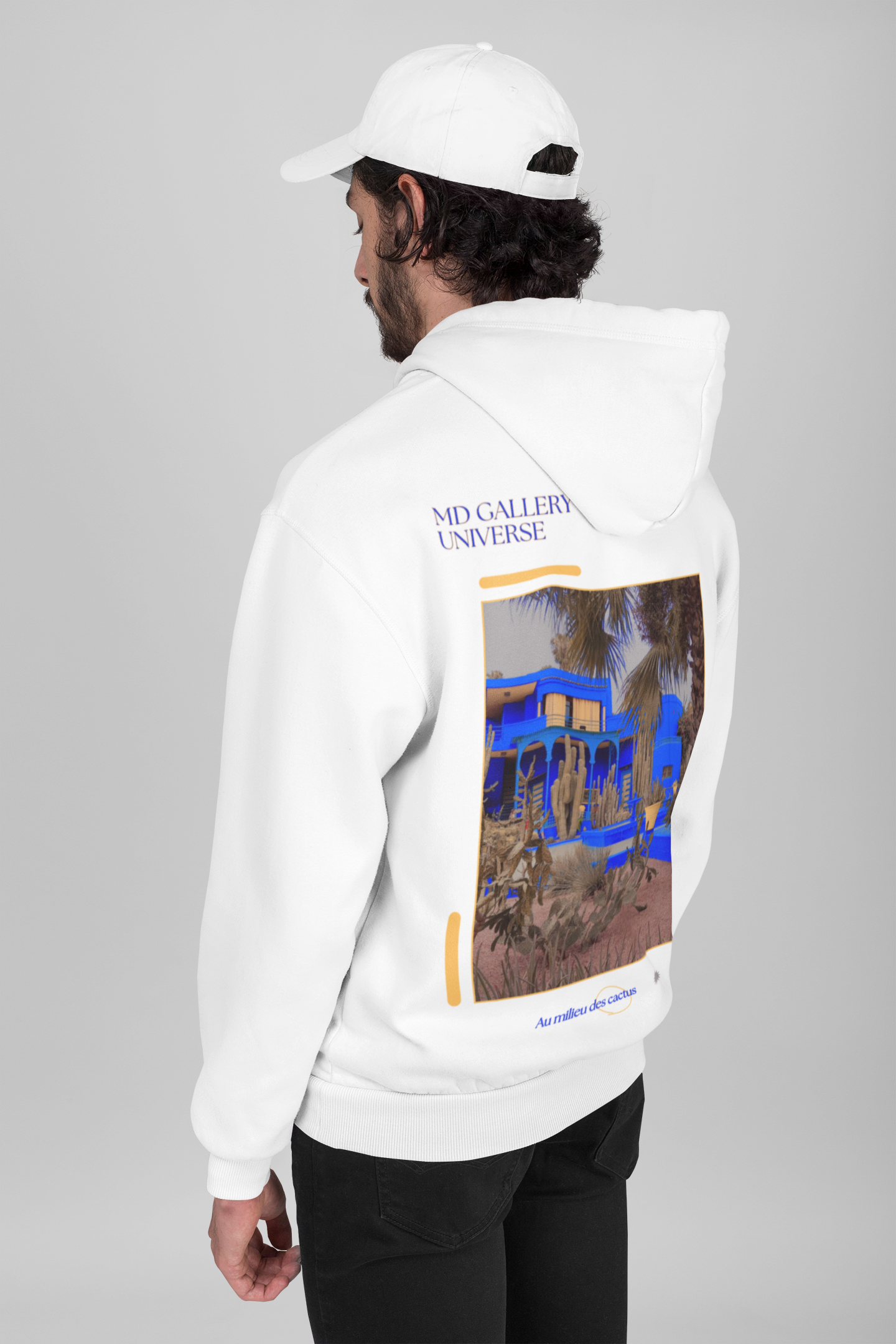 Hoodie "Au milieu des cactus" by MDGU
