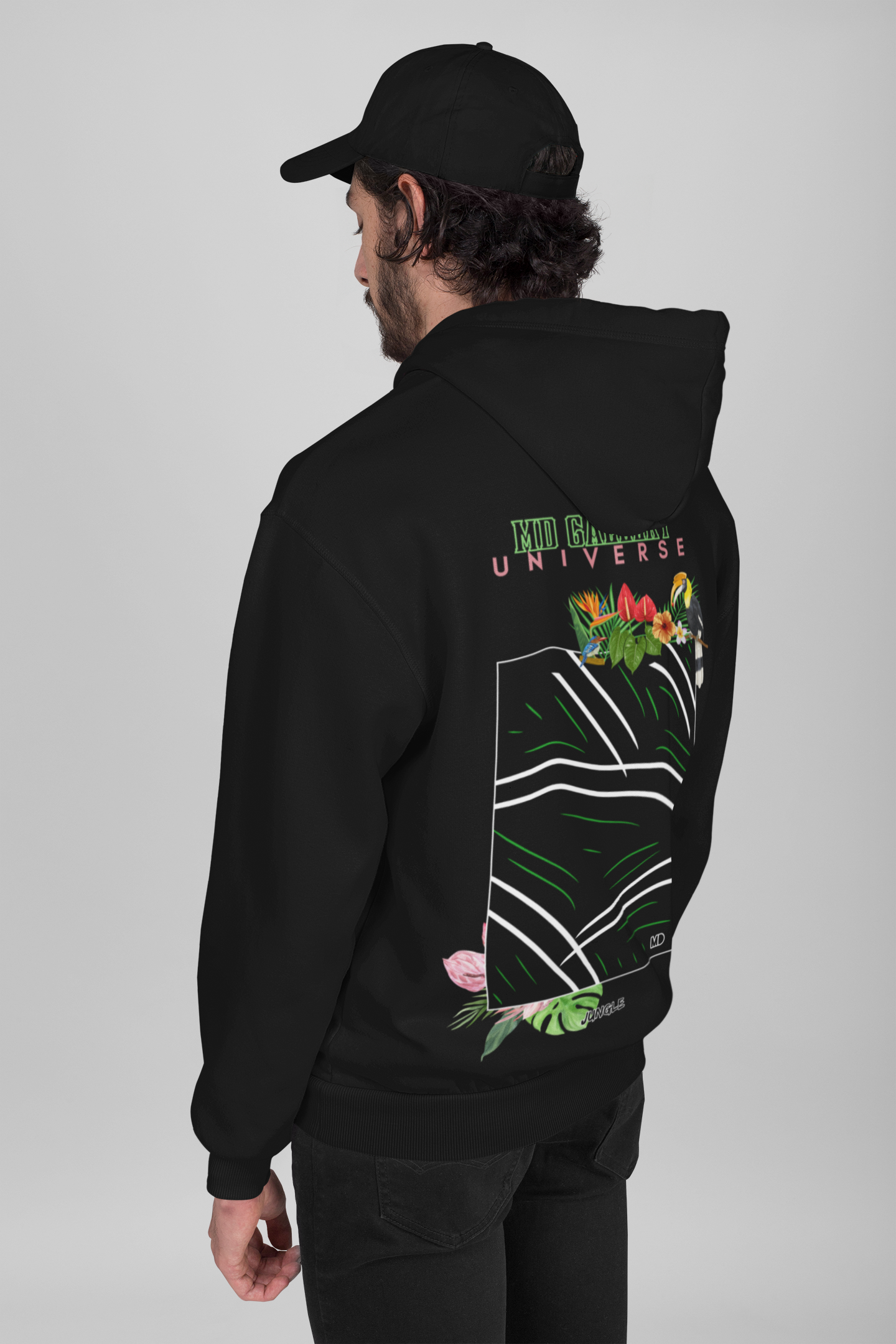 Hoodie "Jungle" by MDGU