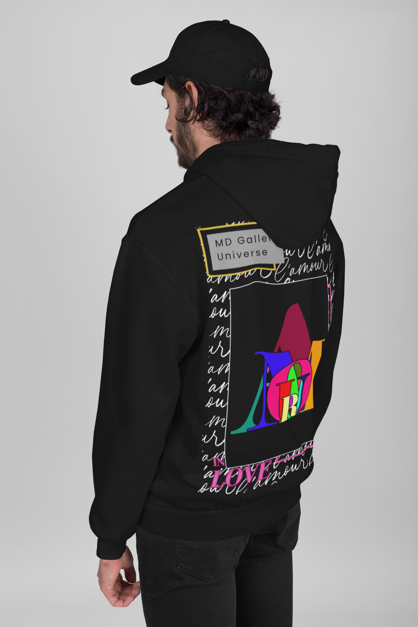 Hoodie "In love" by MDGU