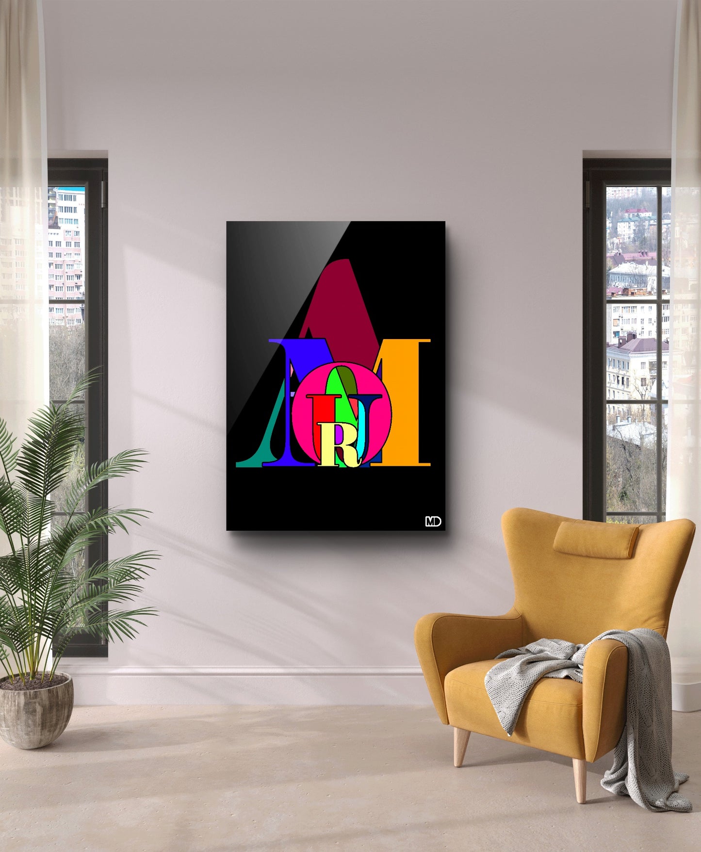 In love (Plexiglas)
