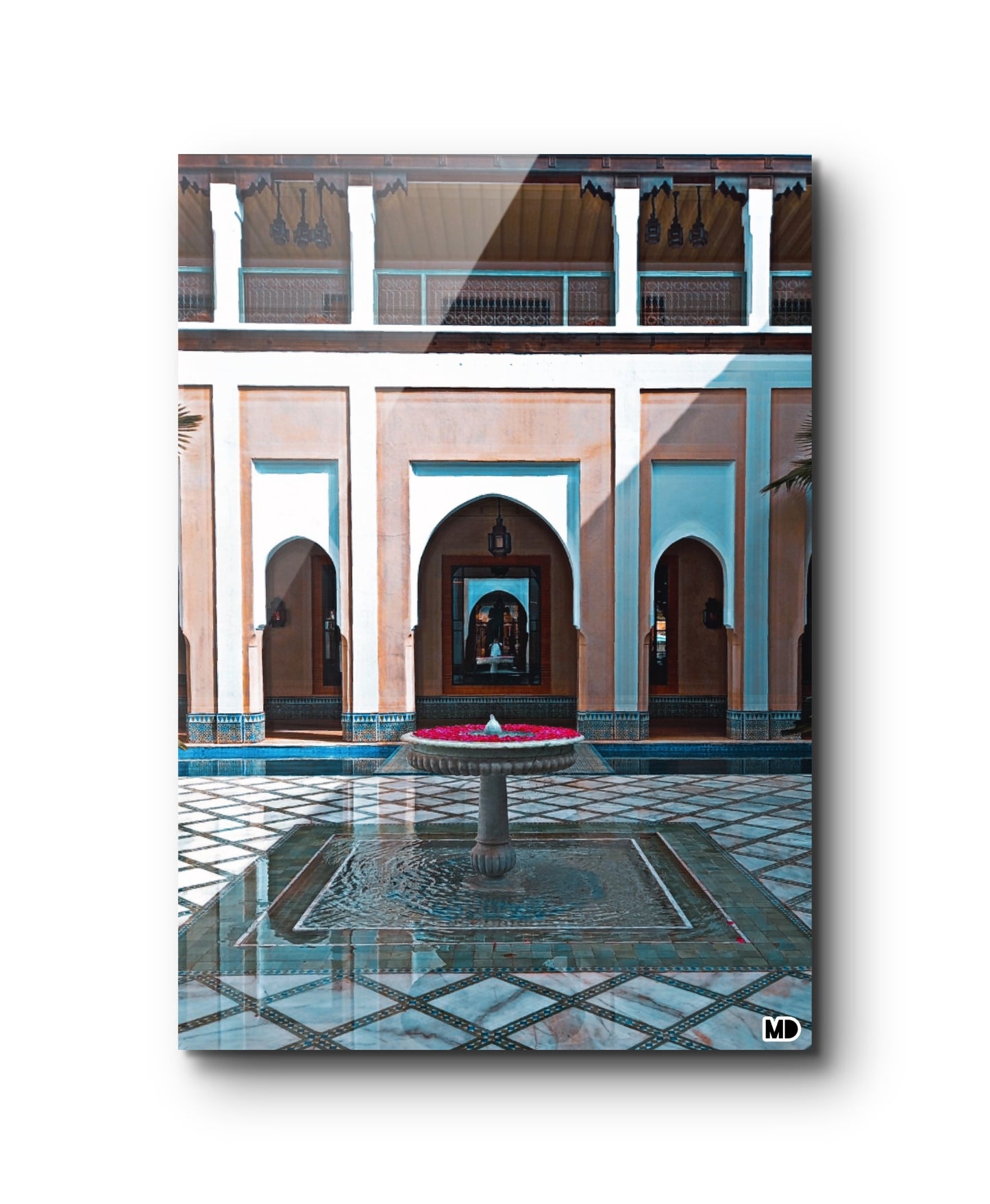 Porte sur cour (Plexiglas)