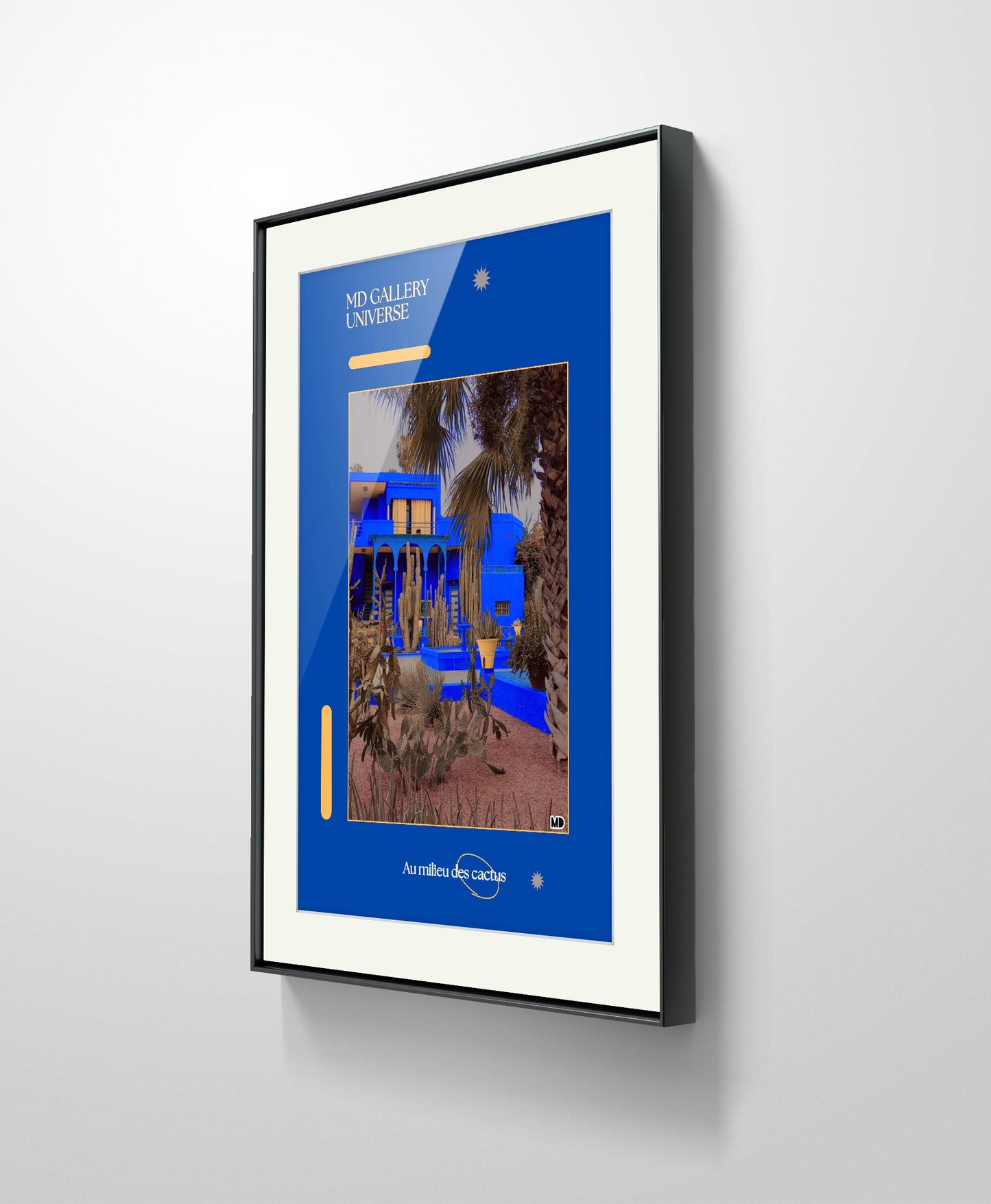 Au milieu des cactus (Affiche Galerie)