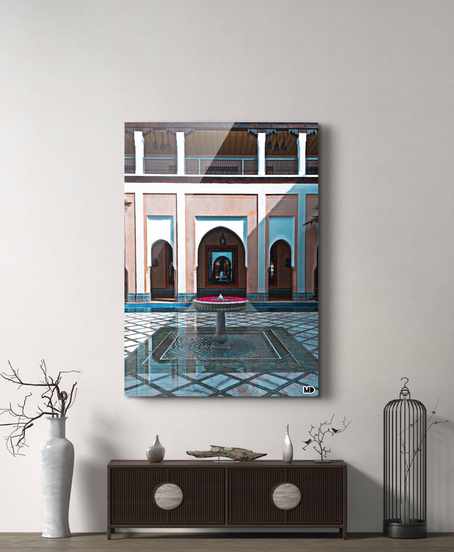 Porte sur cour (Plexiglas)