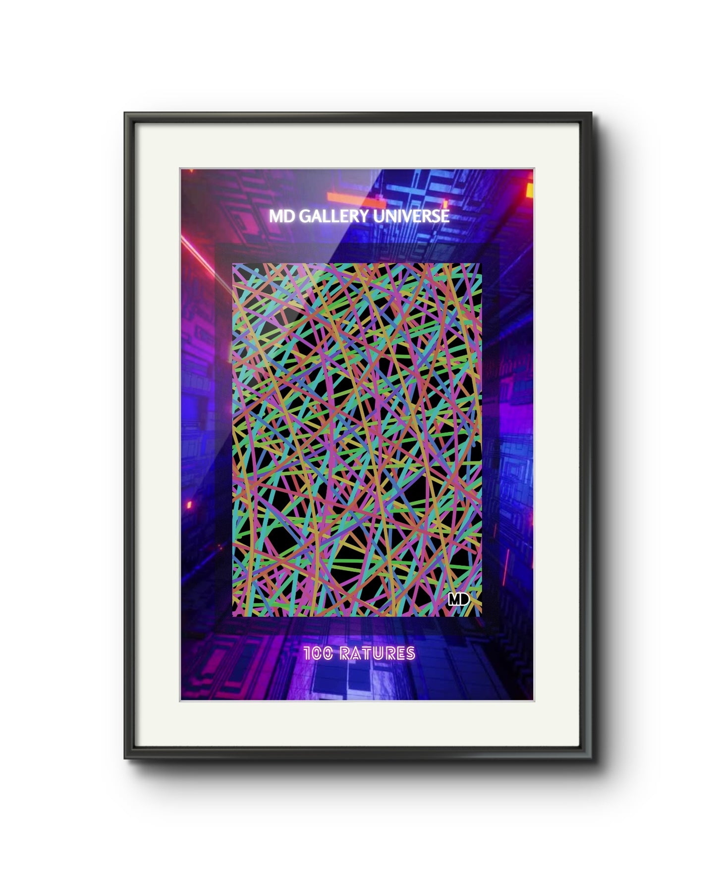 100 ratures (Affiche Galerie)
